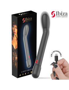 IBIZA - BLACK G-SPOT VIBRATOR WITH VIBRATION