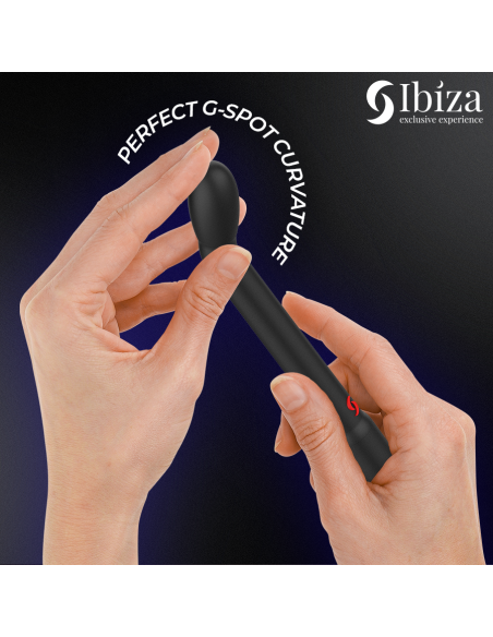 IBIZA - BLACK G-SPOT VIBRATOR WITH VIBRATION