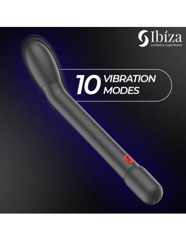 IBIZA - BLACK G-SPOT VIBRATOR WITH VIBRATION