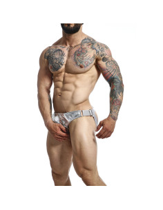 MOB - DNGEON JOCKSTRAP SILVER COCK RING ONE SIZE 2