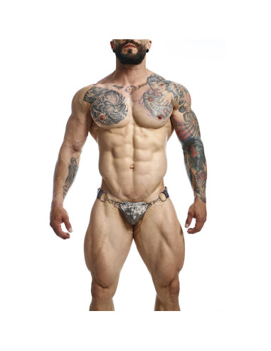 MOB - DNGEON SNAP JOCKSTRAP GRAY ONE SIZE