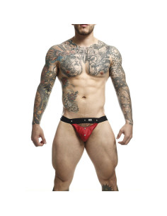 MOB - DNGEON JOCKSTRAP ATHLETE RAUDONAS VIENO DYDŽIO