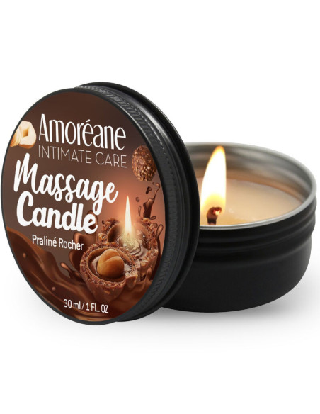 AMOREANE - MASAŽINĖ ŽVAKĖ ROCHER PRALINE 30 ML