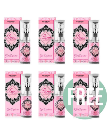 LIONA BY MOMA - SKYSTAS VIBRUOJAMAS EUPHORIA GELIS 15 ML 51 NEMOKAMAI
