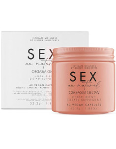 BIJOUX - ORGASM GLOW MAISTO PAPILDAS 60 KAPSULIŲ