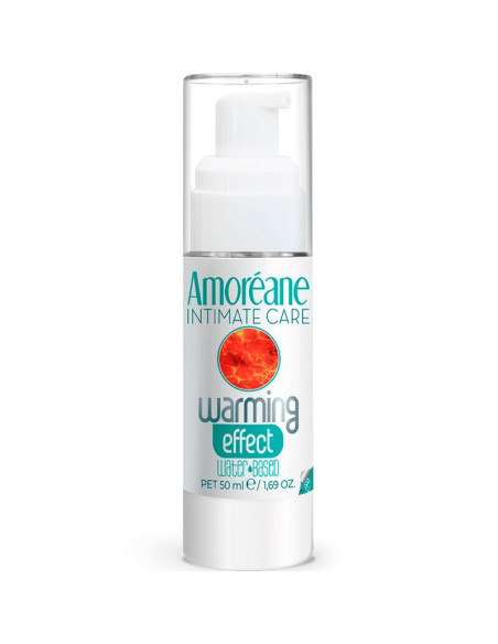 AMOREANE - VANDENS PAGRINDU PAGAMINTAS ŠILDANTIS LUBRIKANTAS 50 ML