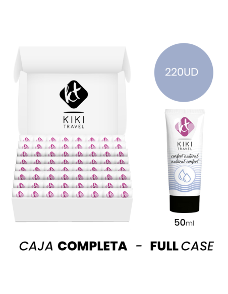 Minimalus užsakymas 220 – KIKÍ TRAVEL COMFORT natūralus lubrikantas – 50 ml
