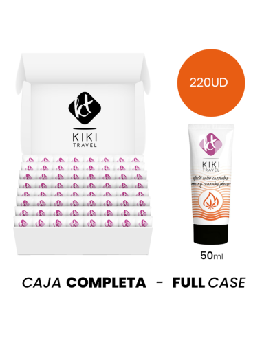 MOQ 220 - KIKÍ TRAVEL CANNABIS HOT EFFECT LUBRICANT - 50 ML