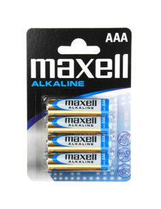 MAXELL - BATTERY AAA 4PCS