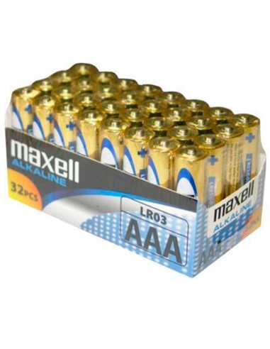 MAXELL - Baterijos AAA LR03, 32 UDS