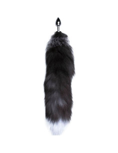 ALIVE - ANAL PLEASURE PLUG METAL FOX TAIL SIZE S 2