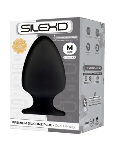 SILEXD - MODEL 1 ANAL PLUG PREMIUM SILEXPAN SILICONE PREMIUM THERMOREACTIVE SIZE M