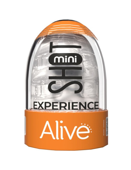 ALIVE - SHOT EXPERIENCE MINI MASTURBATOR TRANSPARENT