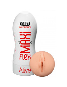ALIVE - MAXI FLEX VYRIŠKAS MASTURBADORIS VAGINALINIS DYDIS L 2
