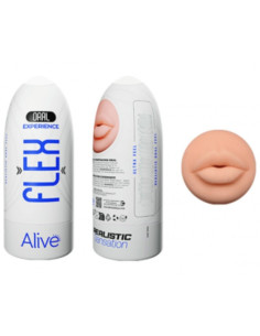 ALIVE - FLEX VYRIŠKAS ORALINIS MASTURBADORIUS, M DYDIS 2