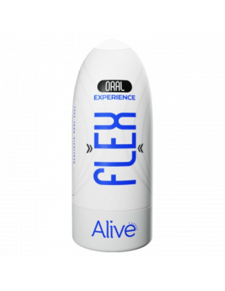 ALIVE - FLEX VYRIŠKAS ORALINIS MASTURBADORIUS, M DYDIS