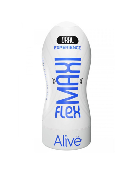ALIVE - MAXI FLEX VYRIŠKAS ORALINIS MASTURBADORIUS, L DYDŽIO