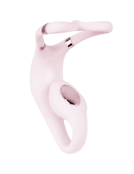 ADRIEN LASTIC - VENUS dvigubo klitorio ir G-SPOT stimuliatorius, nemokama programėlė, rožinė