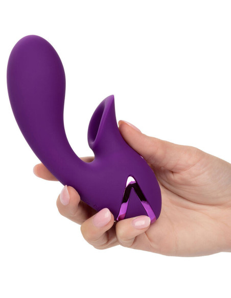 CALEXOTICS - HUNTINGTON BEACH HEARTBREAKER STIMULATOR and SUCTIONER PURPLE BY CALIFORNIA DREAMING