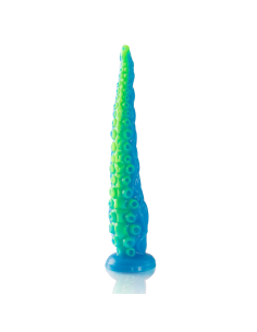 EPIC - SCYLLA fluorescencinis plonas čiuptuvinis dildo, didelis dydis