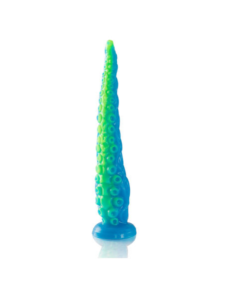 EPIC - SCYLLA fluorescencinis plonas čiuptuvinis dildo, didelis dydis