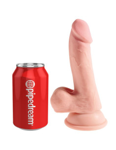 KING COCK - TRIGUBO TANKIO DILDO 14 CM 2