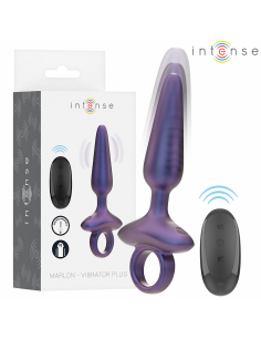 INTENSE - MARLON VIBRATING ANAL PLUG MODEL 4 REMOTE CONTROL