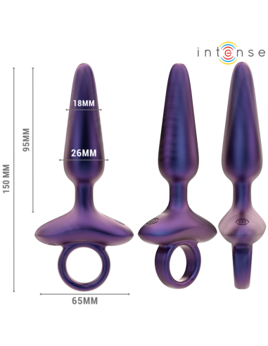 INTENSE - MARLON VIBRUOJAMAS ANALINIS KAIŠTIS, MODELIS 4, NUOTOLINIO VALDYMO PULTAS