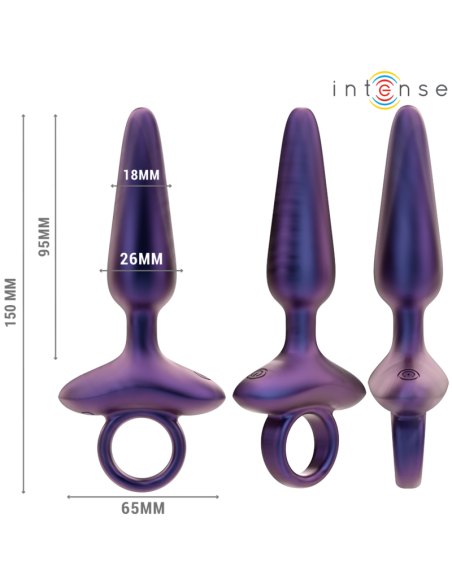 INTENSE - MARLON VIBRUOJAMAS ANALINIS KAIŠTIS, MODELIS 4, NUOTOLINIO VALDYMO PULTAS
