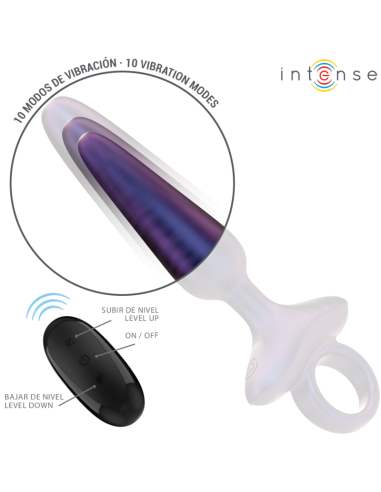 INTENSE - MARLON VIBRUOJAMAS ANALINIS KAIŠTIS, MODELIS 4, NUOTOLINIO VALDYMO PULTAS