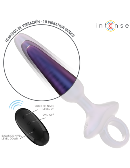INTENSE - MARLON VIBRUOJAMAS ANALINIS KAIŠTIS, MODELIS 4, NUOTOLINIO VALDYMO PULTAS