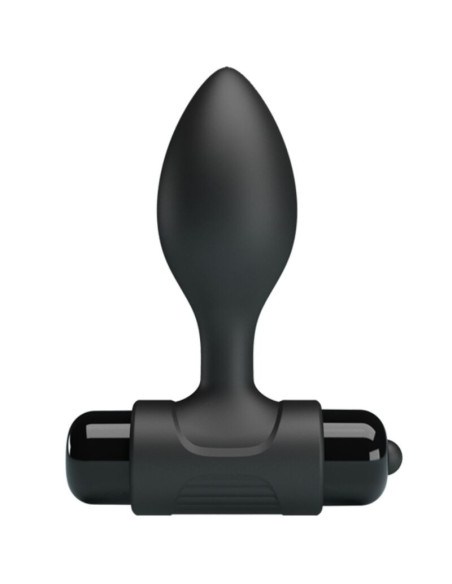 PRETTY LOVE - VIBRA BUTT 10 VIBRATIONS ANAL PLUG BLACK