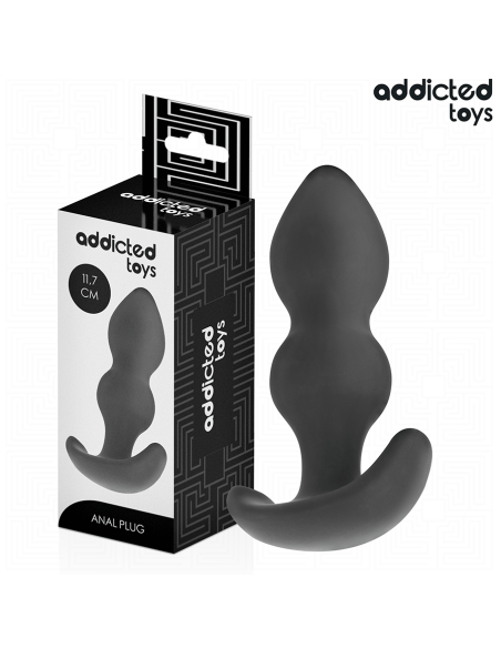 ADDICTED TOYS - SILIKONINIS ANALINIS KAIŠTIS, DYDIS L, 11,7 CM