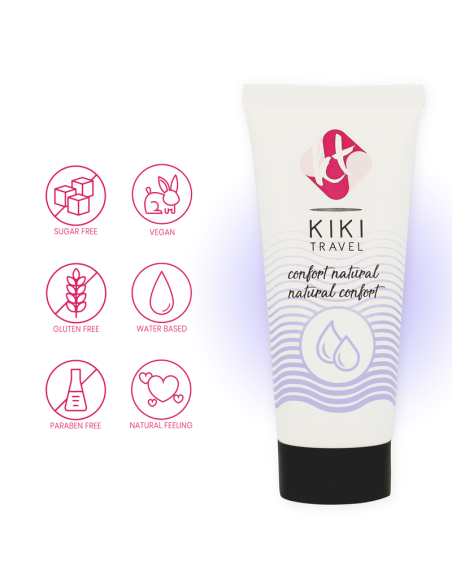 KIKÍ TRAVEL - CONFORT NATURAL LUBRICANT 50 ML