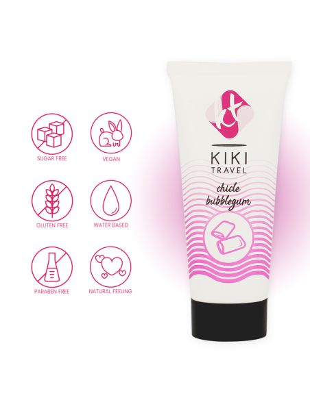 KIKÍ TRAVEL - BUBBLEGUM LUBRICANT 50 ML