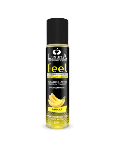 INTIMATELINE - LUXURIA FEEL BANANA WATER BASED LUBRICANT 60 ML
