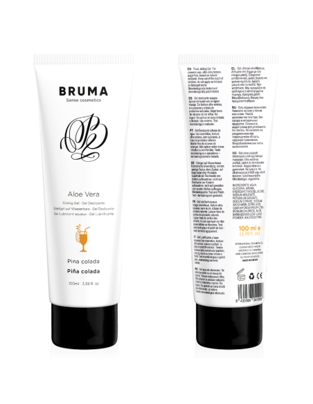 BRUMA - ALOE VERA slystanti gelis PINA COLADA SKANAI, 100 ml