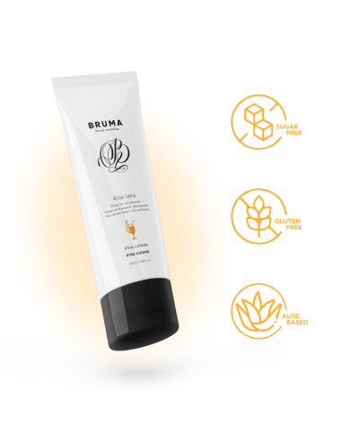 BRUMA - ALOE VERA SLIDING GEL PINA COLADA FLAVOR 100 ML