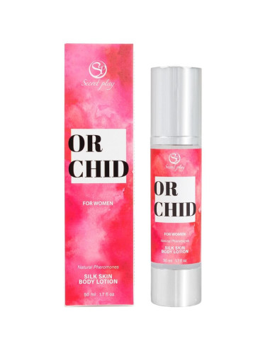 SECRETPLAY - ORCHIDĖJŲ ŠILKO ODOS LOSJONAS MOTERIMS 50 ML
