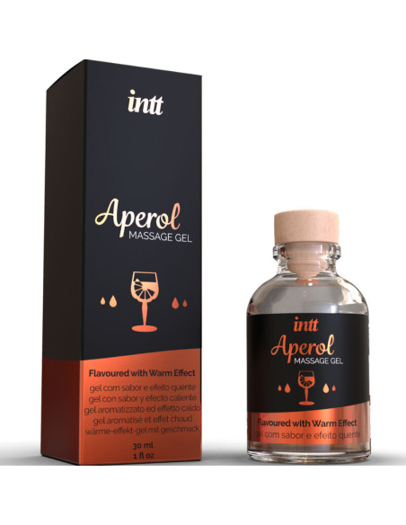 TARPTAUTINIS MASAŽAS IR ORALINIS SEKSAS – APEROL MASAŽINIS GELIS INTENSE ŠILUMOS EFEKTU