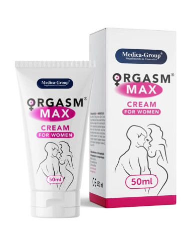 MEDICA GROUP - ORGASM MAX INTIMYBINIO LIGONIŲ KREMAS MOTERIMS 50 ML