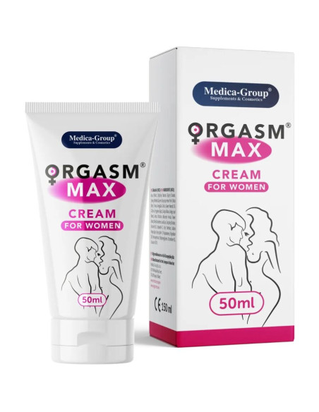 MEDICA GROUP - ORGASM MAX INTIMYBINIO LIGONIŲ KREMAS MOTERIMS 50 ML