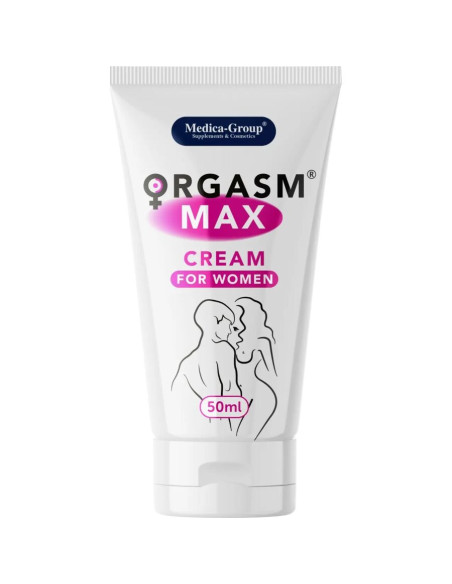 MEDICA GROUP - ORGASM MAX INTIMYBINIO LIGONIŲ KREMAS MOTERIMS 50 ML