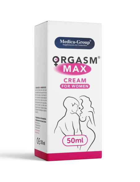 MEDICA GROUP - ORGASM MAX INTIMYBINIO LIGONIŲ KREMAS MOTERIMS 50 ML