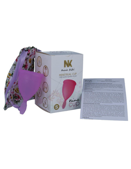 NINA KIKÍ - MENSTRUACINĖ TAURELĖ VIOLETINĖ - S DYDIS