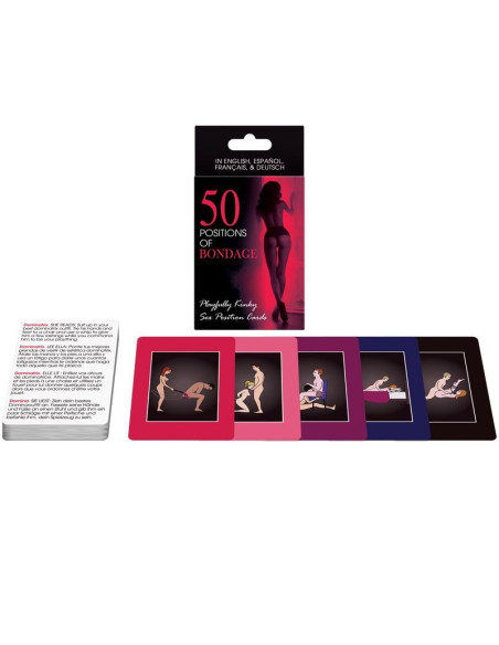 KHEPER GAMES - 50 POSITIONS OF BONDAGE CARDS