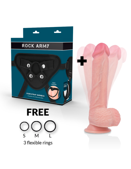 ROCKARMY - HAWK ROTATORIAUS IR VIBRAVIATORIAUS DIRBTUVAS 22 CM - O- 4,6 CM