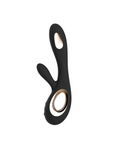 LELO - SORAYA WAVE VIBRATOR RABBIT BLACK 2