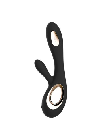 LELO - SORAYA WAVE VIBRATORIUS TRIUŠIO SKONIO JUODAS
