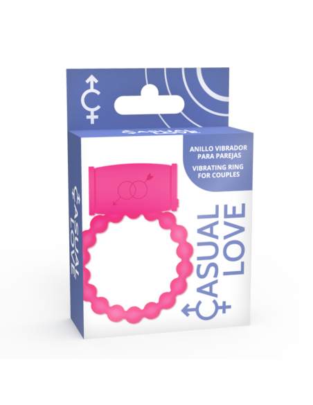 CASUAL LOVE - ŽIEDAS 25 ROŽINIS